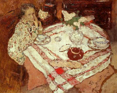 Ontbijt, c.1902 door Edouard Vuillard